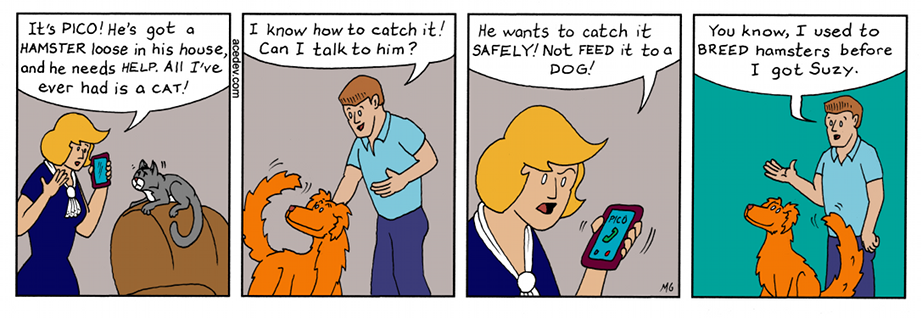 acedev comic, webcomic for Friday 15 Sep 2017
